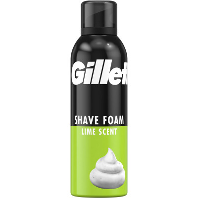 Пена для бритья Gillette Classic Лайм 200 мл (3014260228675) Винница - изображение 1