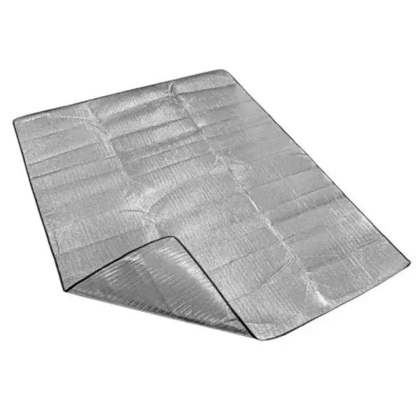 Підстилка під намет 240×240 см алюмінієвий килимок підкладка для кемпінгу вологозахисний LU-023 Коломия - фото 1