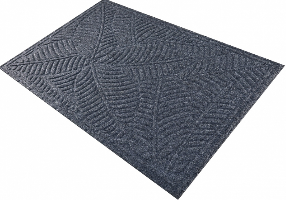 Килимок побутовий текстиль 40*60*0,5см К-501-2 сірий ДУБНО Житомир - изображение 1