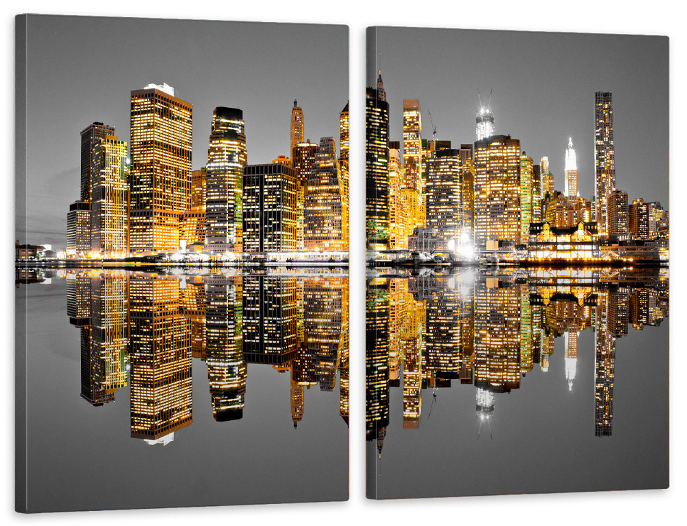Модульная картина в гостиную / спальню   Місто  TLV-2_094 120х170  см Киев - изображение 1