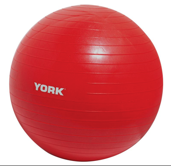 Фітбол York Fitness 55см червоний + насос Київ