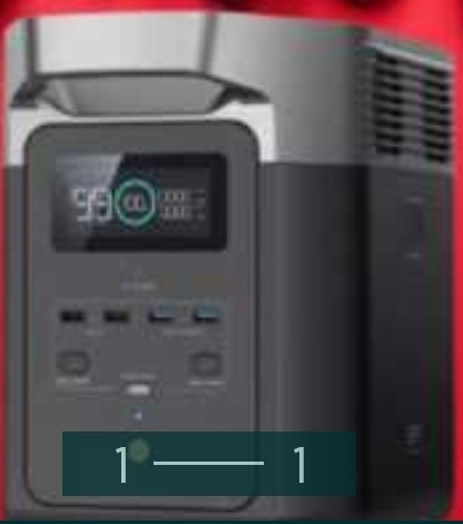 Зарядная Станция EcoFlow DELTA 2 MAX , 2400Вт. 2048Вт/год. Киев - изображение 1