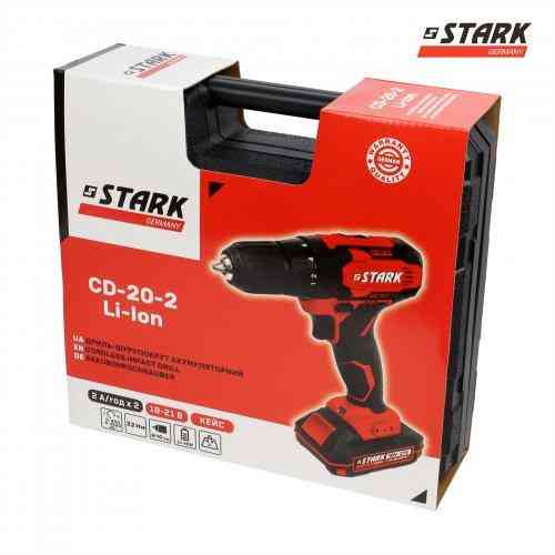 Дриль-шуруповерт ударний Stark CD-20-2 Li-Ion Одесса