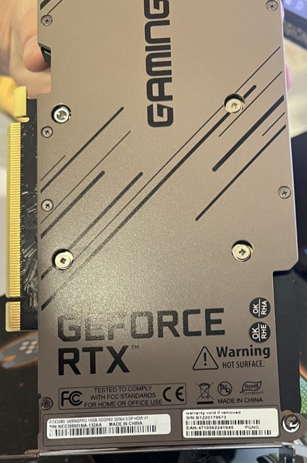 Видеокарта RTX 3080 Gaming Pro Киев - изображение 3