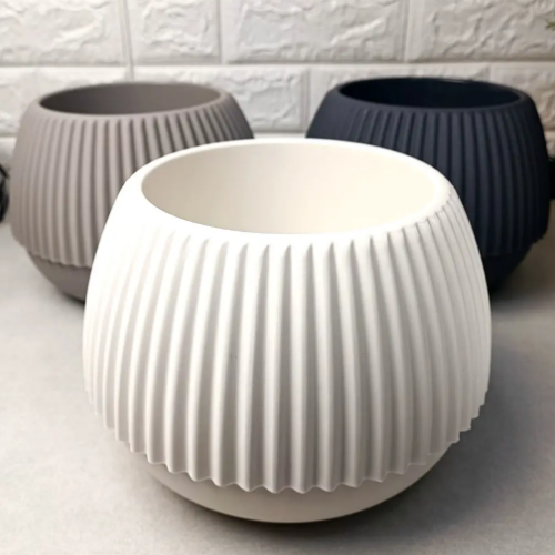 Вазон Бохо 10см біла троянда Алеана Житомир