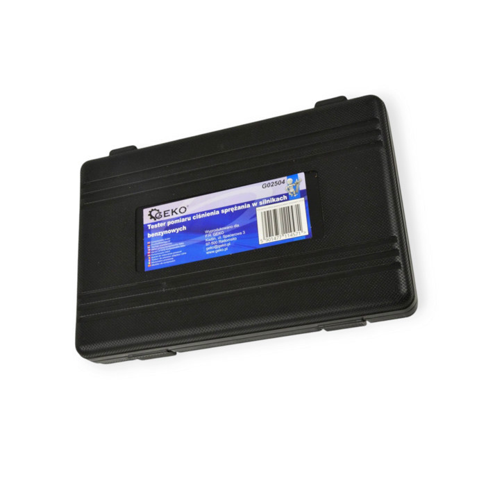 Компрессометр Атм бензин с шлангом 2 шт, 3 переходника (футляр) Geko 20 Мукачево - изображение 4