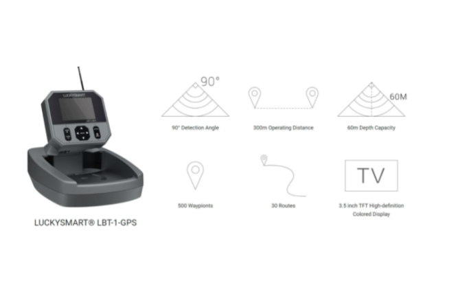 Эхолот Lucky Smart С Функцией Gps Для Кораблика Lbt-1Gps Дніпро - фото 3