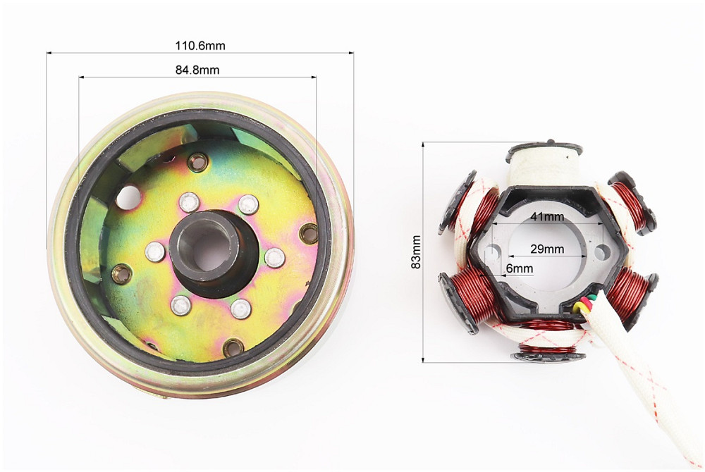 Магнето у зборі (6 котушок) 5 проводів - "3 + 2" Київ - фото 3