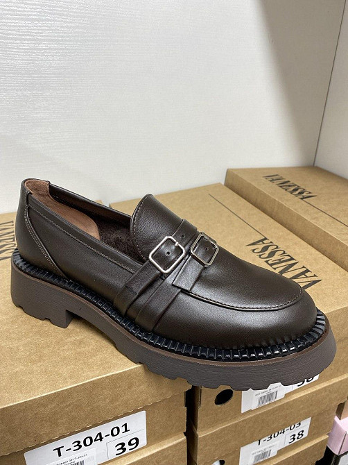 Zemira Туфлі жіночі ZEMIRA 3170 коричневі (весна-осінь, шкіра натуральна) (5833) Коломия - фото 1