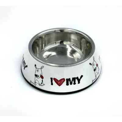 Посуда для собак Lucky Star Миска "DIVA DISH" без принта X-LARGE 22 см (4821526400008) Винница