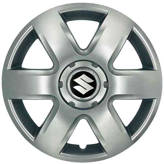 Автомобильные модельные колпаки R15 Suzuki 337 4шт, SJS, серебряные Киев