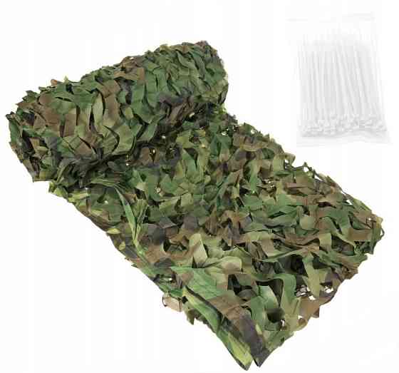 Камуфляжна маскувальна сітка розміром 2х3 метри з кріпленнями Gardlov (27386) Нововолинськ