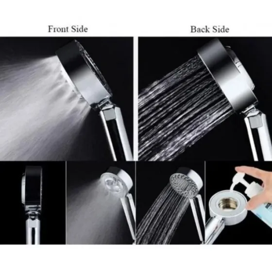 Насадка для душу двостороння MULTIFUNCTIONAL FAUCET із відсіком для шампуню ART:7473 - НФ-00006843 Київ
