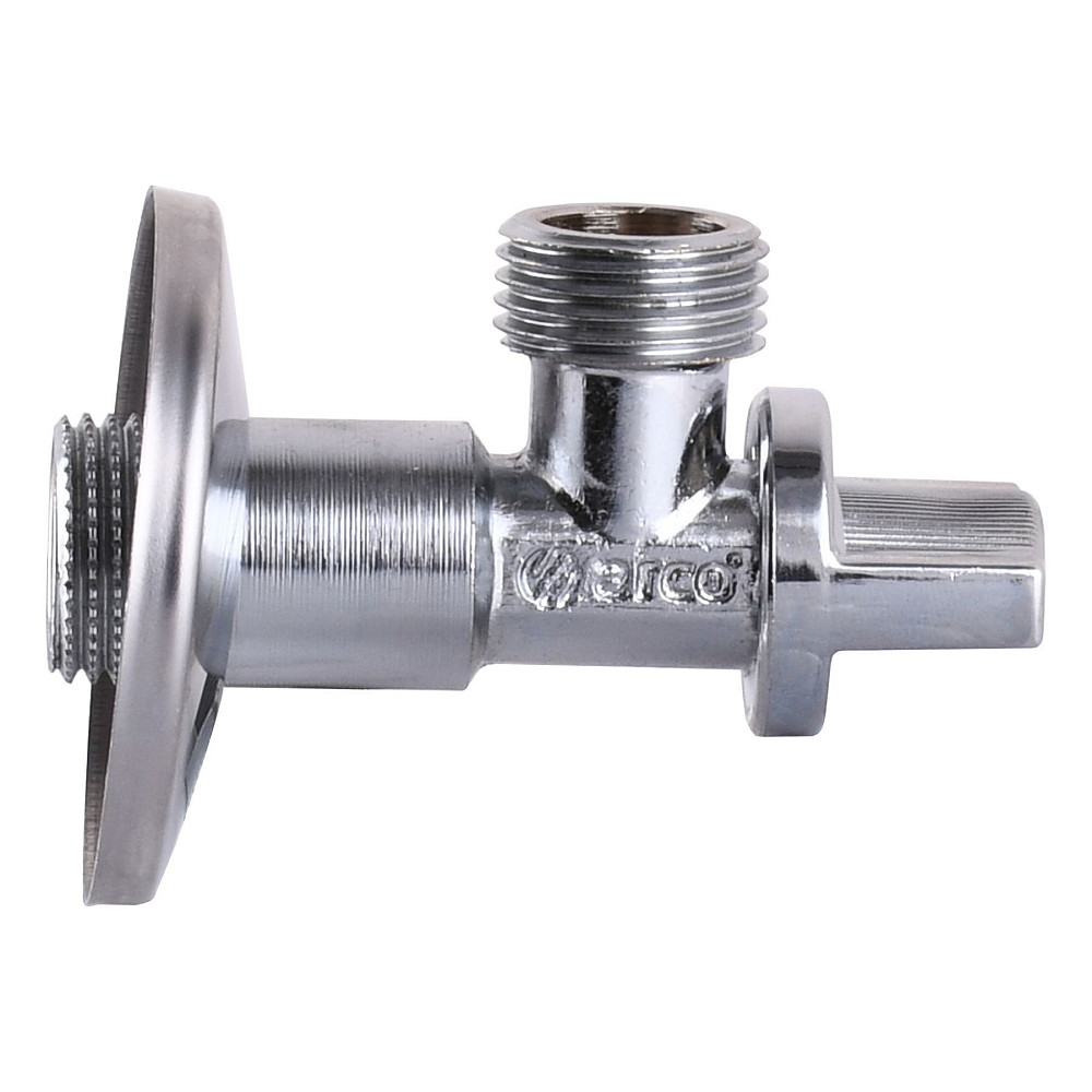 Кран кульовий кутовий ARCO 1/2″х 1/2″ NOV91MAC 2 шт. металева  ручка Луцк - изображение 3