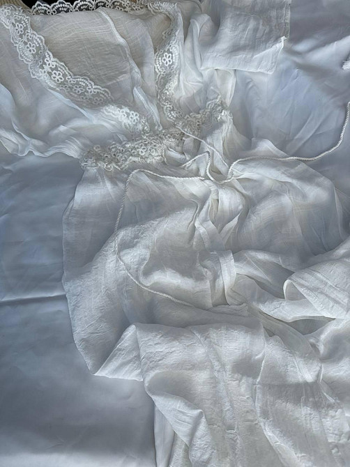 Білий туніка пляжна довга 42/46 Харків - фото 4