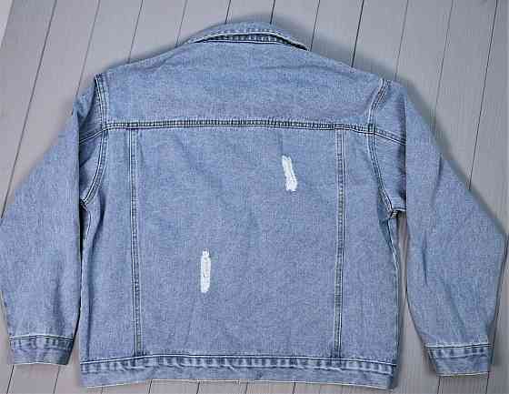 Джинсовая куртка женская оверсайз р 42-46 Харьков
