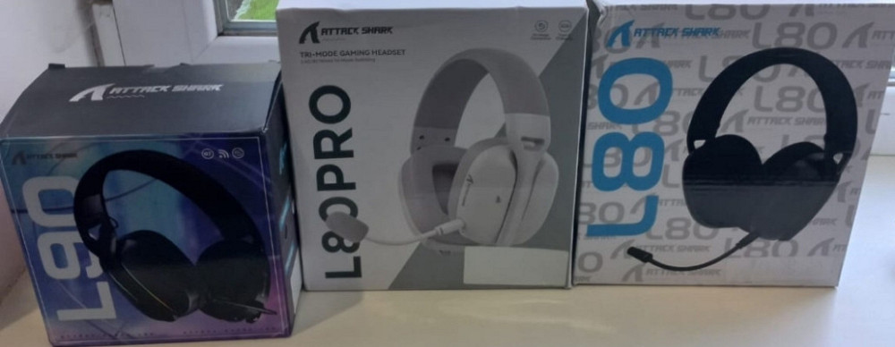 Нові наушники atack shark L80 PRO  ТІЛЬКИ Л80 про є. Харків - фото 1