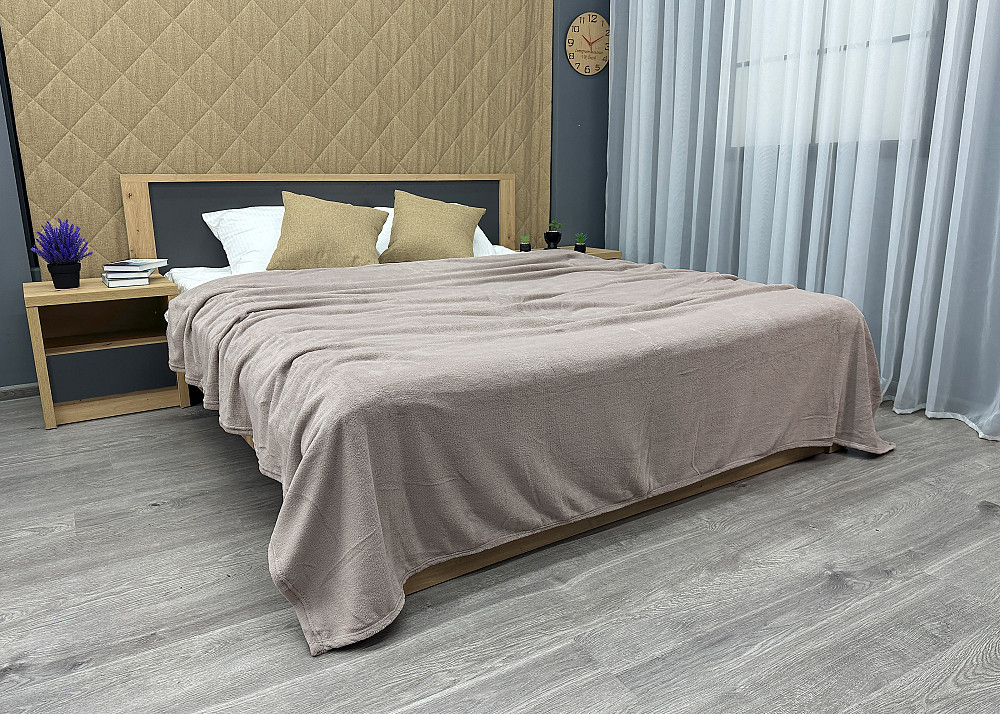 Плед-покривало 160х200 см (+-5см) Світле какао (87-041) Київ - фото 5