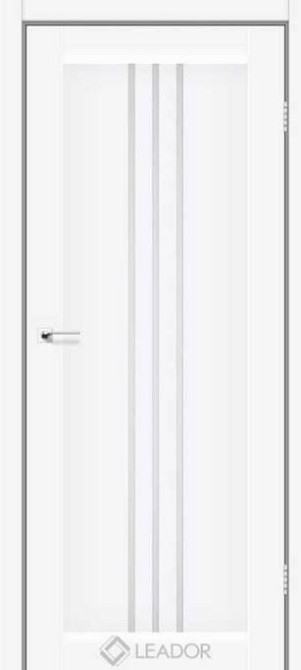 Двери VERONA Полотно, эко-шпон Белый мат Киев - изображение 1