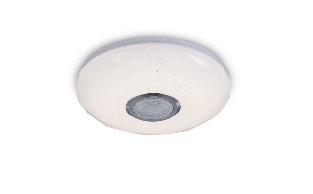 Світлодіодний музичний світильник смарт VALESO LY370-300 WH для невеликої спальні та дитячої 32W+2W RGB Білий Коломия - фото 2