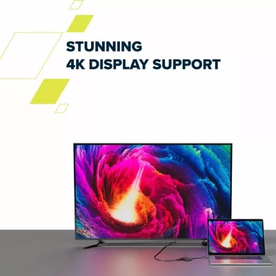 Концентратор Canyon hub DS-4 3in1 USB-C Grey (CNS-TDS4) Вінниця - фото 12