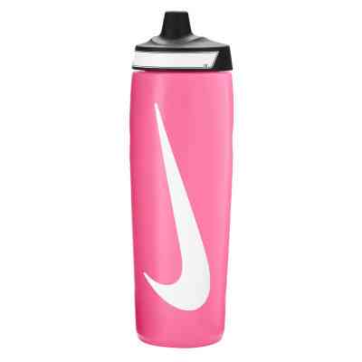 Пляшка для води Nike Refuel Bottle 24 OZ рожевий, чорний, білий 709 мл N.100.7666.634.24 (887791745491) Вінниця