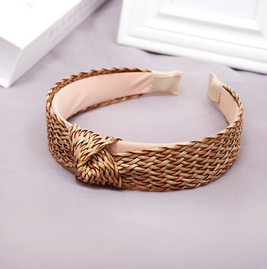 Обруч із соломи для волосся Київ - фото 1