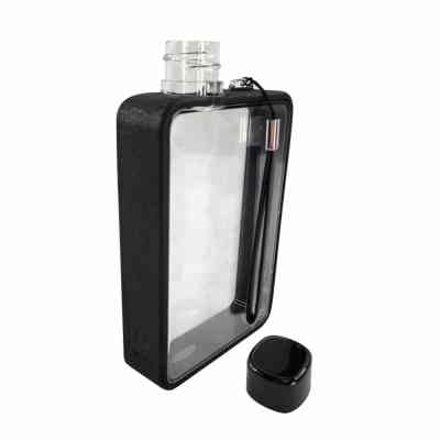 Пляшка для води Line Art Bella 380 мл чорна (60010118LA-01) Вінниця