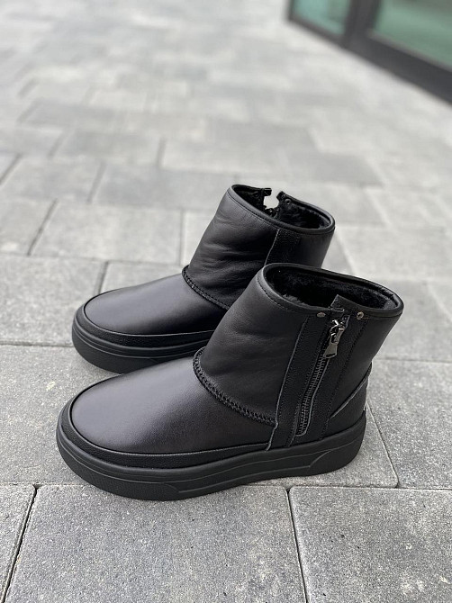 Marko Угги жіночі DE MARKO чорні натуральна шкіра зима 38р.39р. (4850) Коломия - фото 10