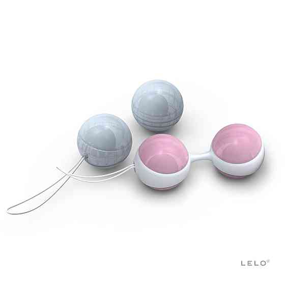 Набір вагінальних кульок LELO Beads Mini, діаметр 2,9 см, змінне навантаження, 2х28 та 2х37 г Sex Aura Київ