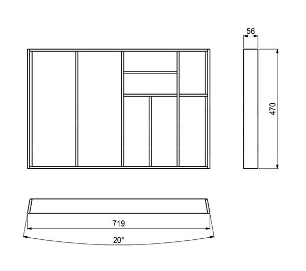 Лоток для столовых приборов 