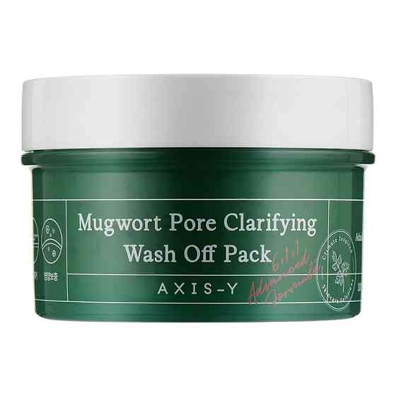 Маска очищаюча з екстрактом полину Mugwort Pore Clarifying Wash Off Pack AXIS-Y 100 мл Київ
