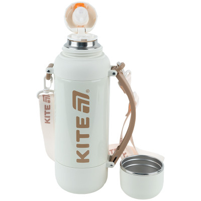 Термос Kite 1200 мл, бежевий (K25-1225-2) Вінниця - фото 2