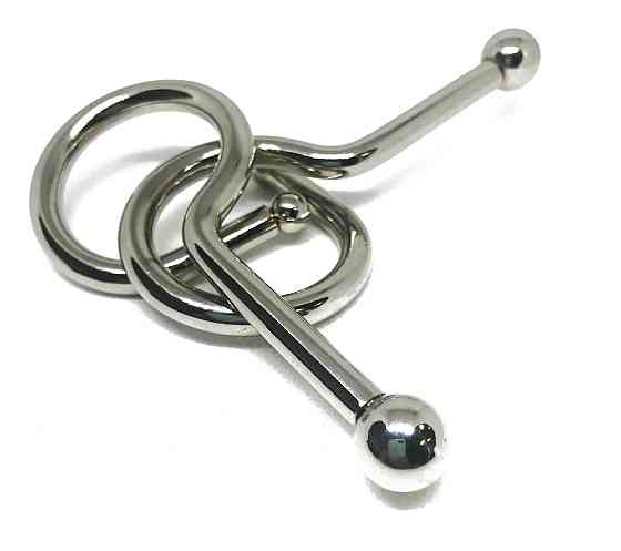 Головоломка IQ-тест, металева першого рівня складності Рівне