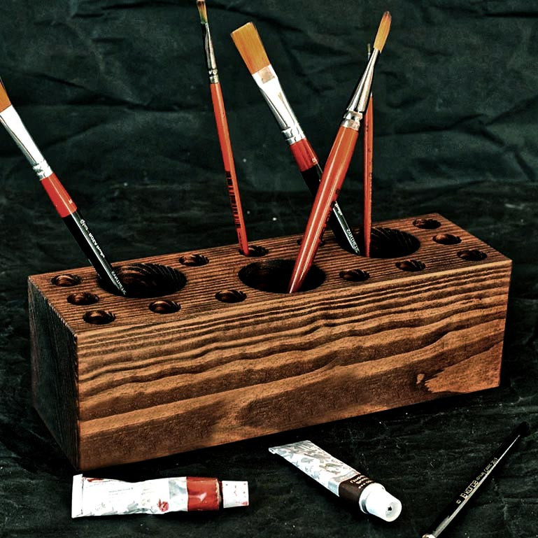 Органайзер для пензлів "Аргамас" капучино Миколаїв - фото 1