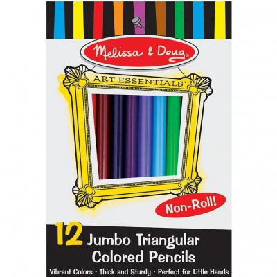 Карандаши цветные Melissa&Doug Цветные карандаши 12 цветов (MD4119) Винница - изображение 1