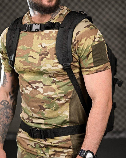 Тактичний рюкзак чорний ПП4721 Одеса - фото 3