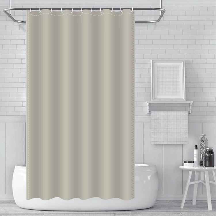 Шторка для ванной Bathlux 180 x 180 водонепроницаемая люкс качество, Бежевая Каменец-Подольский - изображение 2