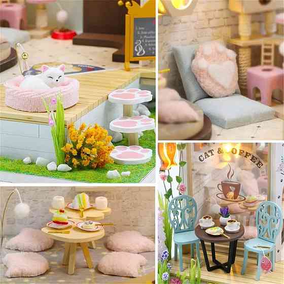 3D Румбокс DIY  "Cat Cafe"+ Пилозахисний купол  M2111Z Київ