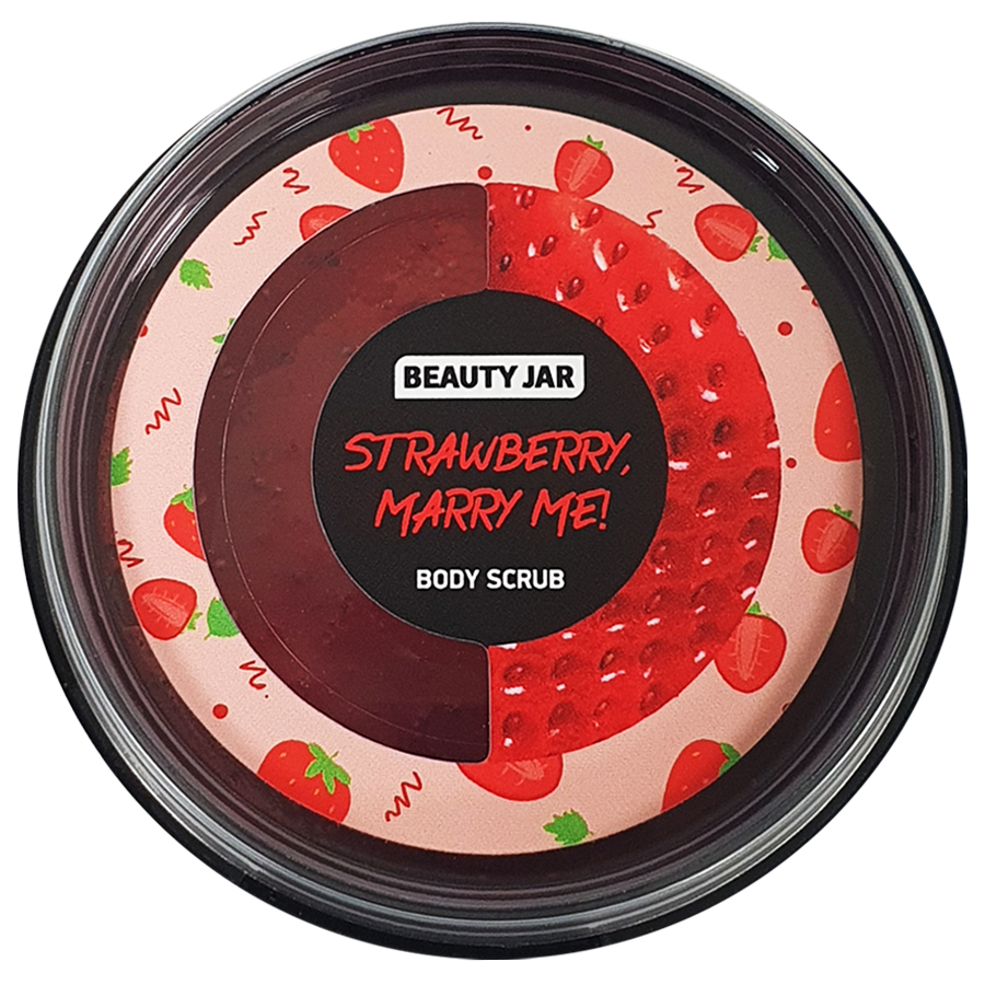 Скраб для тела Клубника Marry Me Beauty Jar 200 г Киев - изображение 2