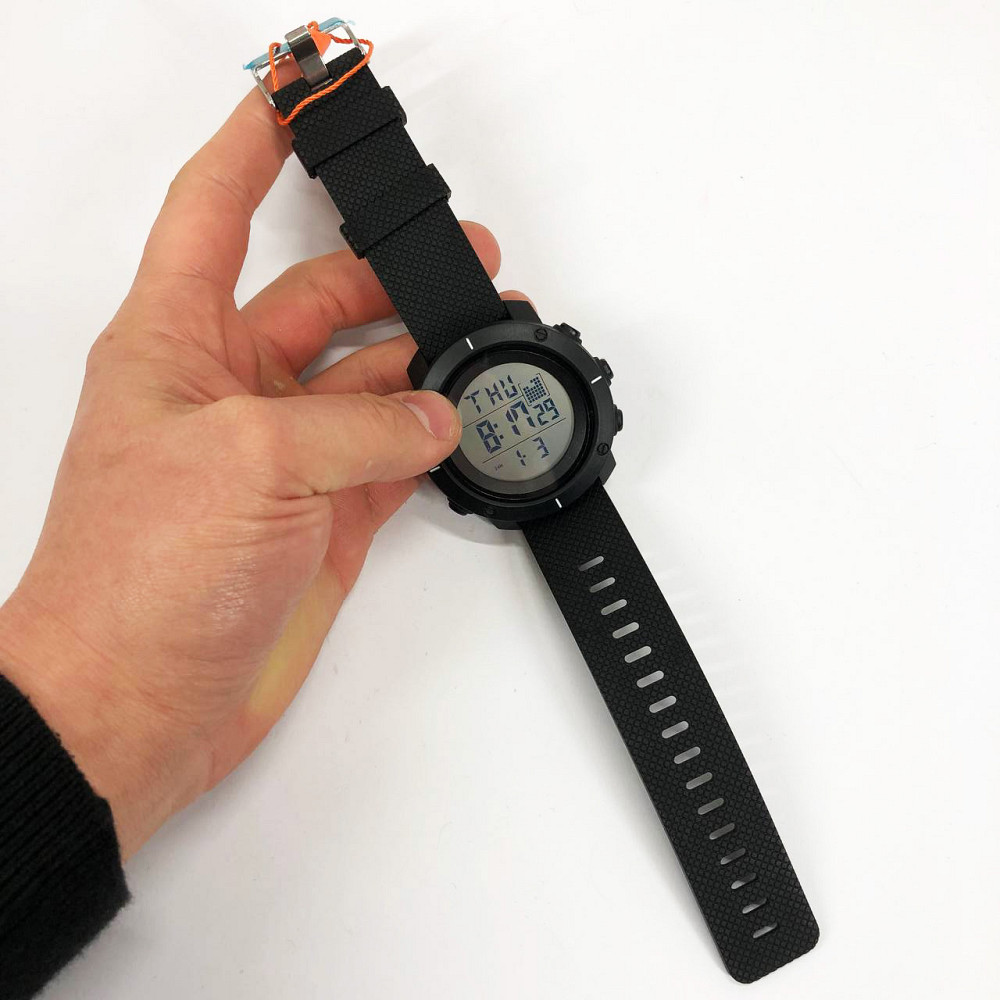 Годинник для кемпінгу та відпочинку, Електронний наручний годинник чоловічий тактичний HU-18 Львів - фото 12