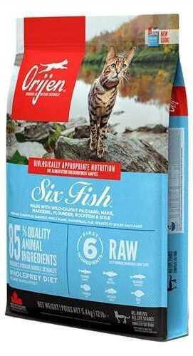 Orijen 6 Fish (Оріджен 6 Фіш) сухий корм для котят і кішок усіх порід 5.4 кг. Запоріжжя - фото 2
