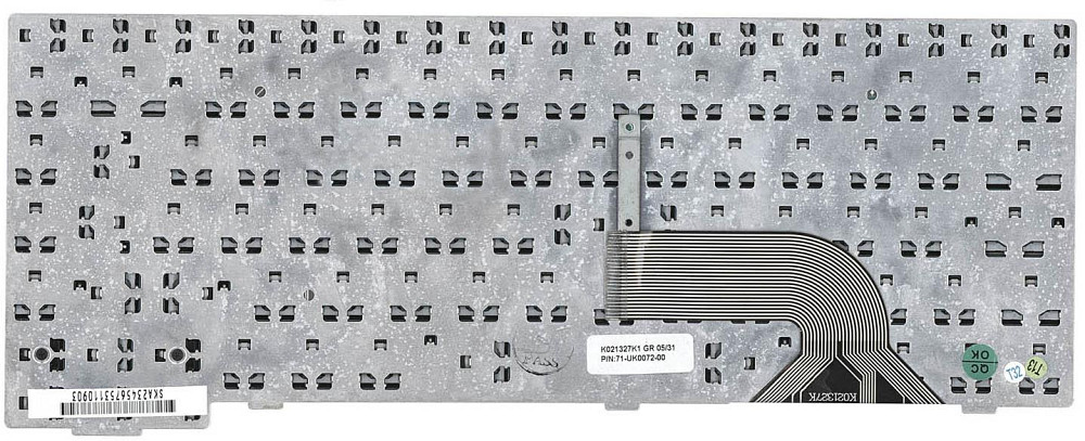 Клавиатура для ноутбука Fujitsu Amilo (M6450, M6450G) Black, RU (вертикальный энтер) Вінниця - фото 3