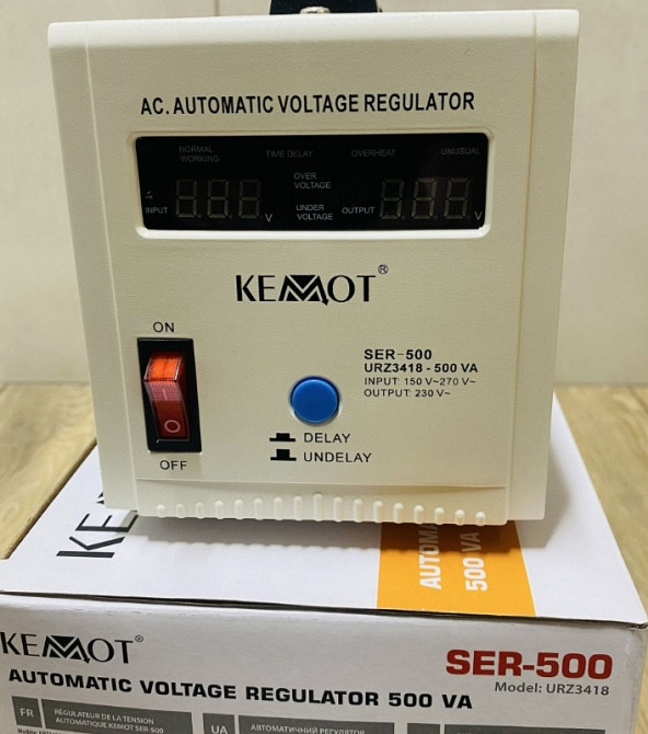 Стабілізатор напруги 500VA. Харків - фото 4
