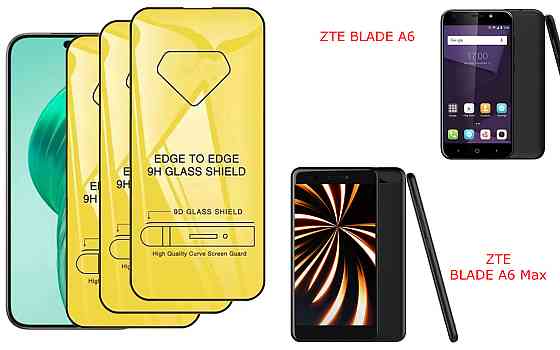 Захисне скло DefenzoGlass для ZTE BLADE A6,  BLADE A6 Max – подвійна міцність Київ