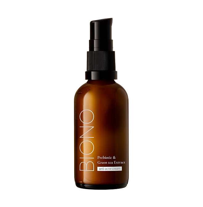 Крем анти-акне для обличчя з пребіотиками та екстрактом зеленого чаю Bionо 50 мл Київ - фото 2