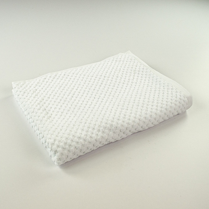 Набор махровых полотенец однотонных 2шт 50x90см, 70x140см Damask Премиум качества Жаккардовое с велю Сумы - изображение 3