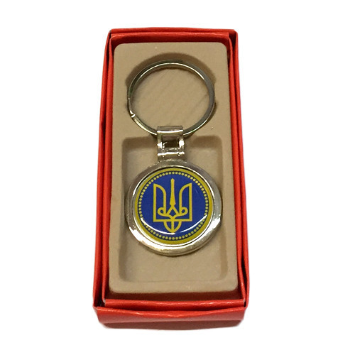 Брелок в коробке Герб Украины Киев - изображение 1