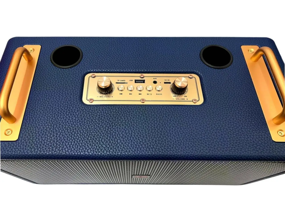 Портативна Акустична Колонка JBK M4403  Bluetooth LED 2MIC 30Вт 4" USB TF FM 3600mAh Одеса - фото 4