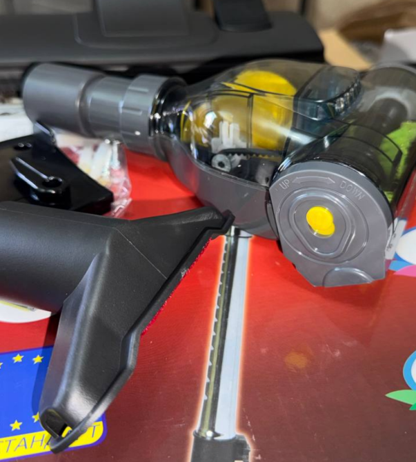 Пилосос ручний Crownberg CB-672 2500Вт з турбощіткою, мультициклоном та HEPA-фільтром, 0.5 л Одеса - фото 4